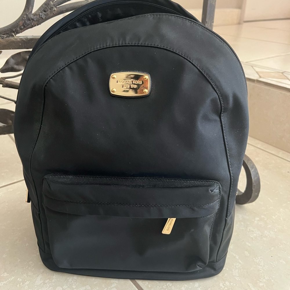 Michael Kors Black Backpack New With Tags